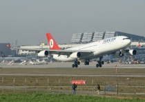 Turkish Airlines, Airbus A340-313X, TC-JIJ, c/n 216, in STR
