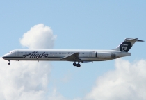 Alaska Airlines, McDonnell Douglas MD-83, N934AS, c/n 49235/1234, in SEA