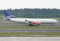 SAS - Scandinavian Airlines, Airbus A340-313X, LN-RKF, c/n 413, in NRT