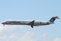 Alaska Airlines, McDonnell Douglas MD-83, N973AS, c/n 53449/2077, in SEA