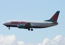 America West Airlines, Boeing 737-3G7, N309AW, c/n 24711/1843, in SEA
