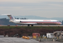 American Airlines, McDonnell Douglas MD-83, N963TW, c/n 53613/2266, in SEA