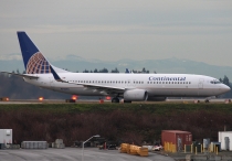 Continental Airlines, Boeing 737-824(WL), N78285, c/n 33452/1540, in SEA