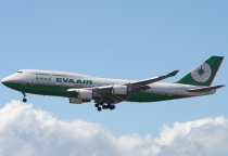 EVA Air, Boeing 747-45EM, B-16406, c/n 27898/1051, in SEA