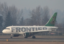 Frontier Airlines, Airbus A318-111, N803FR, c/n 2017, in SEA