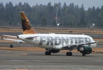 Frontier Airlines, Airbus A319-111, N945FR, c/n 2751, in SEA