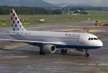 Croatia Airlines, Airbus A320-212, 9A-CTF, c/n 658, in ZRH