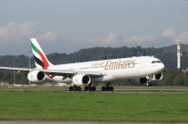 Emirates Airline, Airbus A340-541, A6-ERB, c/n 471, in ZRH