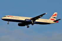 British Airways, Airbus A321-231, G-EUXJ, c/n 3081, in TXL