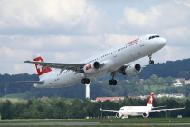 Swiss Intl. Air Lines, Airbus A321-111, HB-IOD, c/n 522, in ZRH