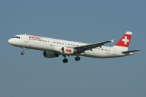 Swiss Intl. Air Lines, Airbus A321-111, HB-IOL, c/n 1144, in ZRH