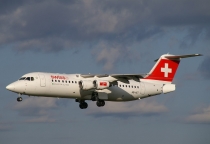 Swiss Intl. Air Lines, British Aerospace Avro RJ100, HB-IXT, c/n E3259, in ZRH