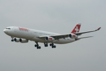 Swiss Intl. Air Lines, Airbus A340-313X, HB-JMO, c/n 179, in ZRH