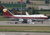 Luftwaffe - Katar, Boeing 747SP-21, VP-BAT, c/n  21648/367, in ZRH