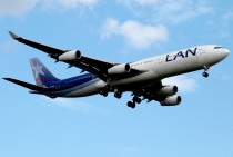 LAN Airlines, Airbus A340-313X, CC-CQC, c/n 363, in FRA