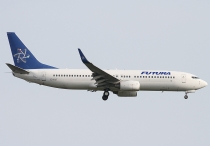 Futura Intl. Airways, Boeing 737-86N(WL), EI-DJT, c/n 28592/258, in BCN