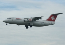 Swiss Intl. Air Lines, British Aerospace Avro RJ100, HB-IXN, c/n E3286, in ZRH