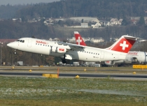 Swiss Intl. Air Lines, British Aerospace Avro RJ100, HB-IYY, c/n E3339, in ZRH