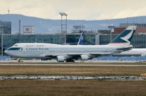Cathay Pacific Airways, Boeing 747-412, B-HKF, c/n 25128/860, in FRA